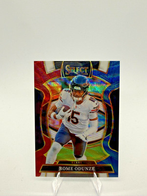2025 Panini Select Rome Odunze Concourse Tri-Color /399 Bears #74