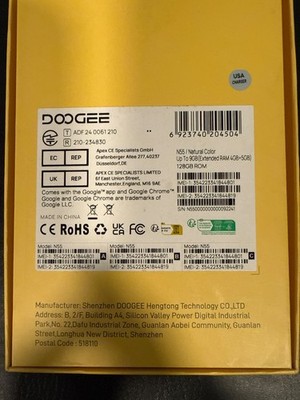 DOOGEE smartphone N55 128GB +9GB RAM | eBay