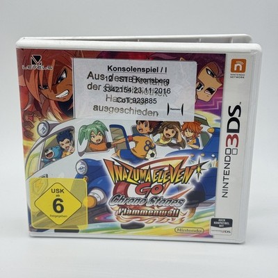 Inazuma Eleven Go Chrono Stones Flammenwall Nintendo 3DS Spiel bitte genau lesen
