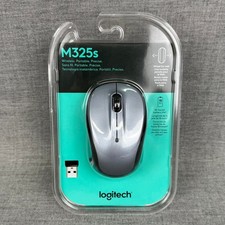 Logitech M325S Wireless Mouse Gray 910-006824 Factory Sealed New