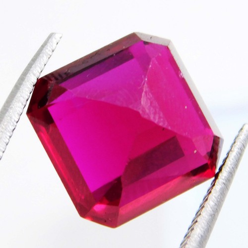 Certified 11.10 Ct Intense Cherry Red Umbalite Garnet From Umba Valley Tanzania - Picture 6 of 6