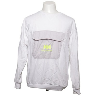 Helly Hansen, Sweatshirt, Größe: M, Weiß/Grau, Baumwolle, Print, Herren #VzK