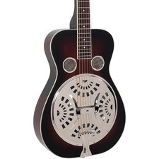 Recording King RR-36S Square Neck Resonator Acoustic Guitar, Vintage Sunburst