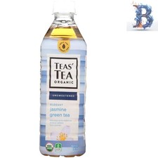 Pure Jasmine Green Tea, 16.9 Fl Oz - Crafted for the Discerning Tea Lover
