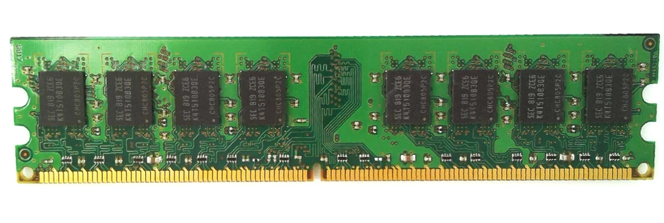 Samsung 🔧 1GB x2 - DDR2 PC2-5300U (667MHz) Desktop RAM – M378T2953EZ3 – 🟥 ☆ - Image 3 of 3