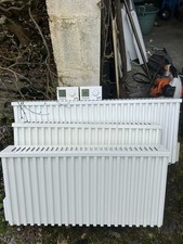 3 X Fischer Future Heat Electric Storage Heaters radiators