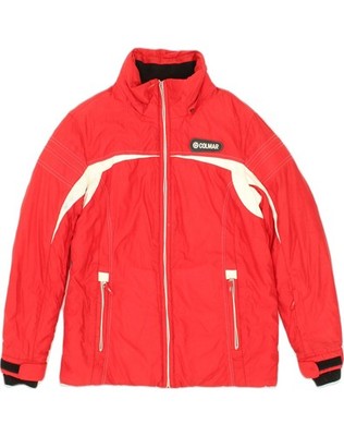 COLMAR Womens Windbreaker Jacket IT 44 Medium Red ID03