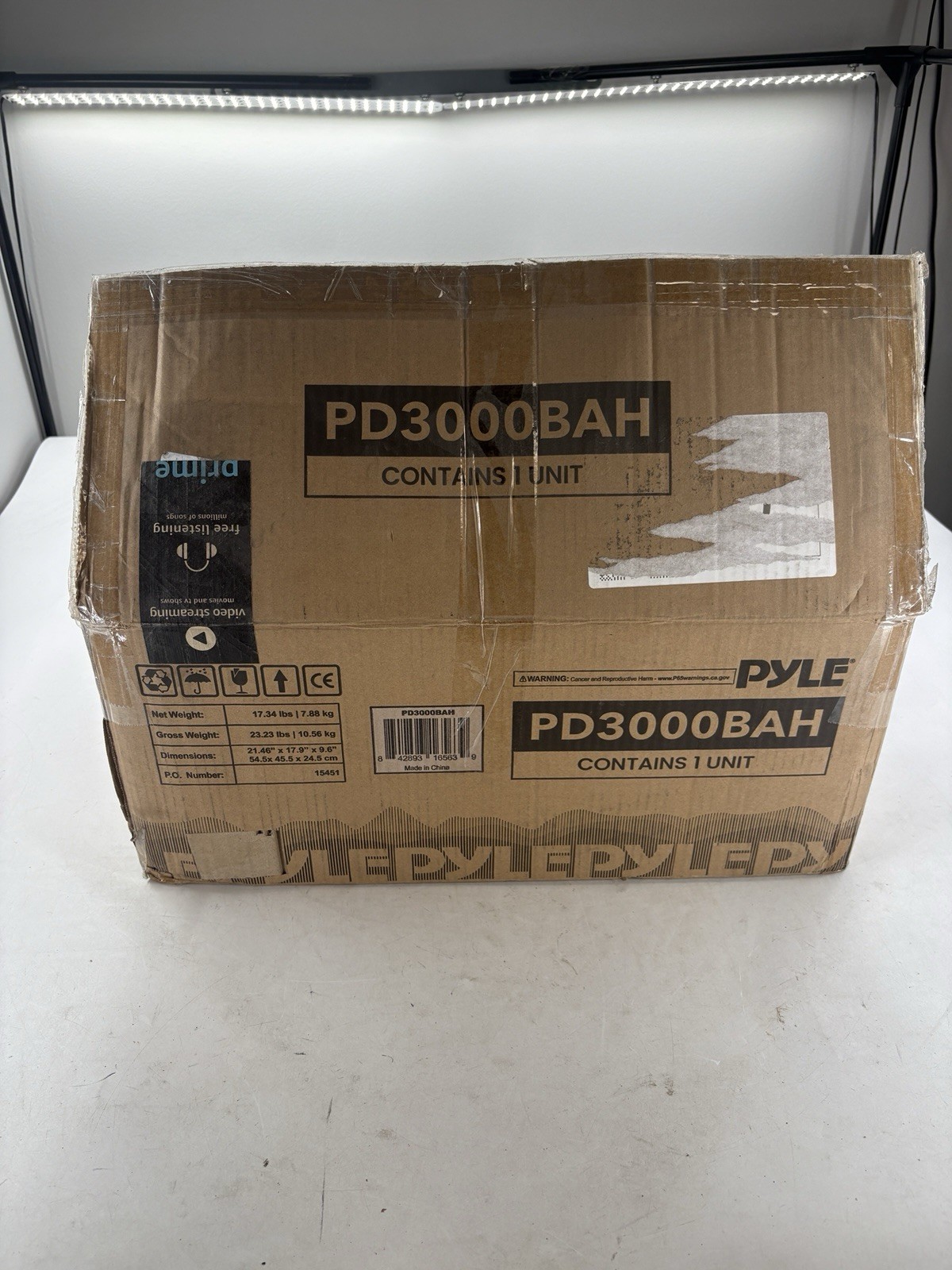 Pyle PD3000BAH 4 Channel Wireless Bluetooth HDMI Home Audio 