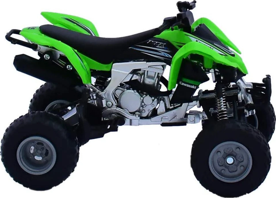 2012 川崎 KFX 450R 绿色全地形车 1: 12 比例压铸模型全新 Ray 57503 出品 — 第 3/4 张图片