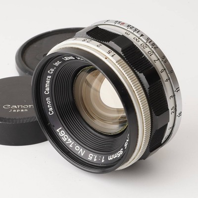 EXCELLENT++] Canon LENS 35mm f/1.5 L39 LTM | eBay