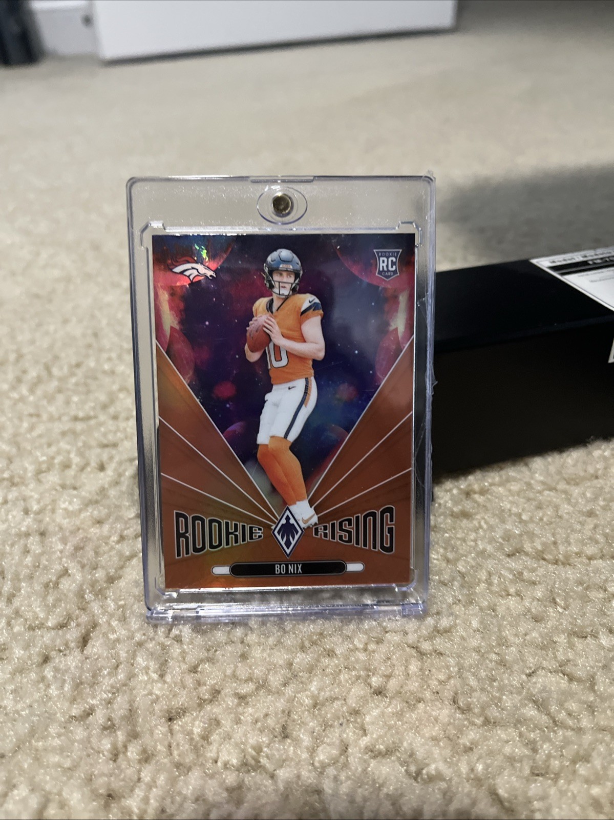 2024 Panini Phoenix - Rookie Rising Bo Nix #RR-BNX Orange (RC)