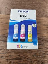 Epson 542 Ink Bottle 3 Pack for ET-5150 ET-5850 ET-16500 ST-C8000 NEW 05/2030