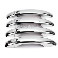 4pcs Door Handle Cover For Audi Q5 09-16 A4 B8 S4 A5 08-16 Keyless Chrome Trim 4pcs Door Handle Cover For Audi Q5 09-16 A4 B8 S4 A5 08-16 Keyless Chrome Trim