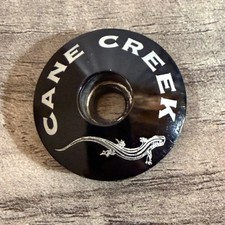 Cane Creek 1 1/8 Threadless Headset Top Cap Black Aluminum