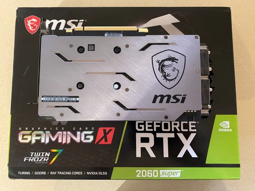 MSI RTX 2060 SUPER GAMING X 8GB GDDR6 Graphics Card - Ex Cond! - Picture 4 of 9