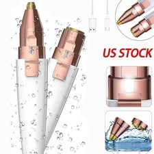 2 in 1 Facial Hair Removal Epilator Trimmer for Women Eyebrows and Shaver