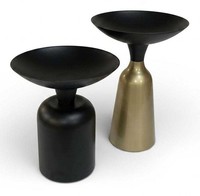 Couchtisch Beistelltisch Schwarz Gold Marmor Design Modern Tisch Modern