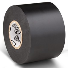 Wide Electrical Tape - Heavy Duty Thick Flame Retardant Black Electrical Tape...