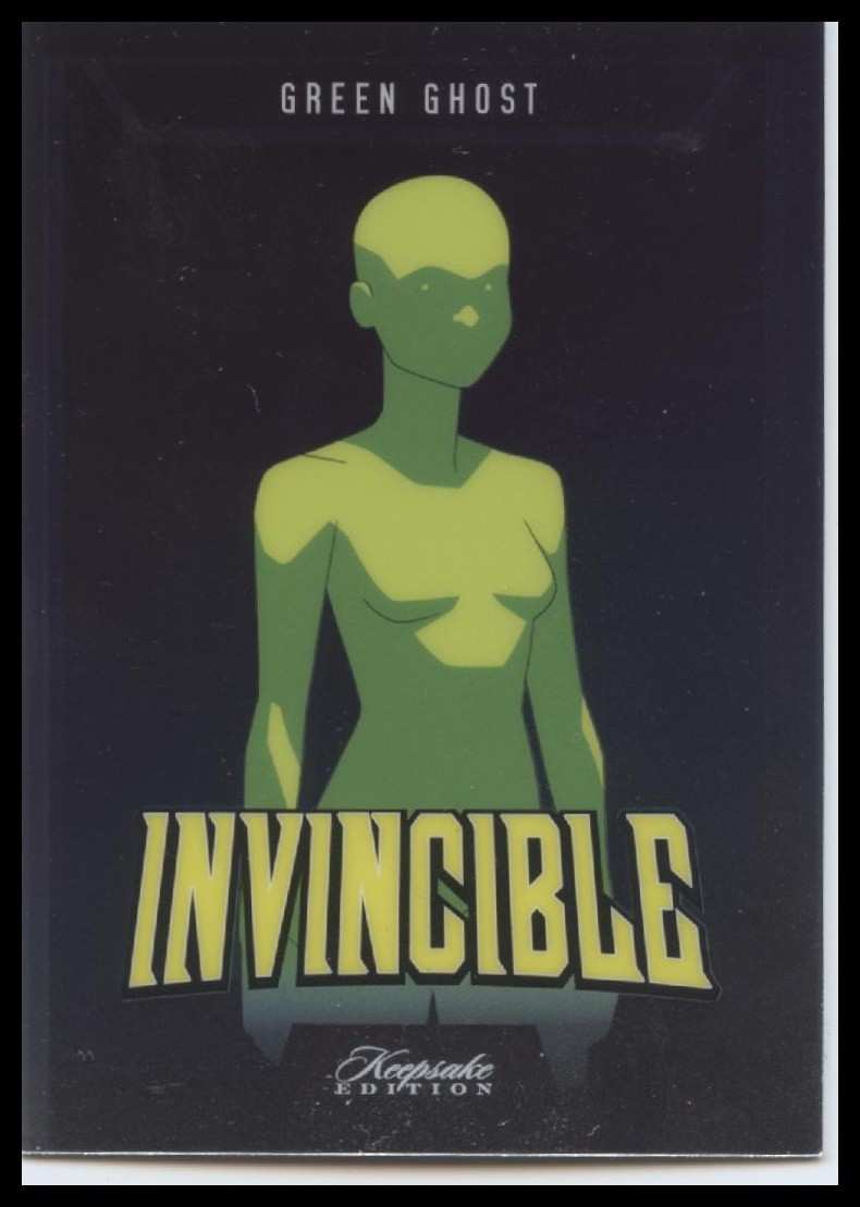 Invincible Green Ghost #148 Keepsake Edition Character Card Amazon Skybound 2025