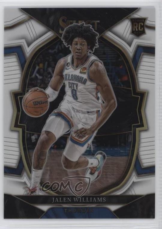 2022 Panini Select Concourse White Prizm /149 Jalen Williams #90 Rookie RC 10qe