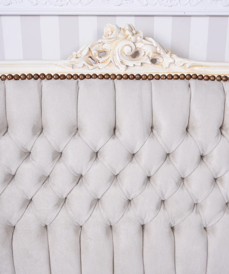 Samtsofa Sofa Rokoko Couch Antik Barocksofa Sitzbank Bank Polsterbank Sofabank - Bild 2 von 4