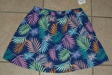 NEW Girls Sz XL 16 Colorful Casual Wear Pull On Stretchy Skort THERE ABOUTS