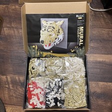 New Sealed - BDYDT Art Tiger Building Blocks Set Gifts For Kids And Adult