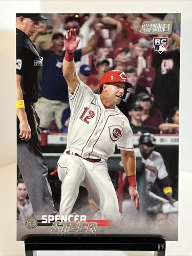 2023 Topps Stadium Club #213 Spencer Steer Rookie RC Cincinnati Reds