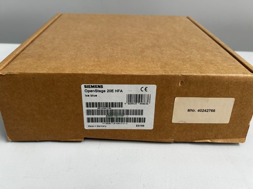 Nuevo Siemens OpenStage 20E HFA (azul hielo). Entrega y factura gratis solo £48 - Imagen 2 de 4