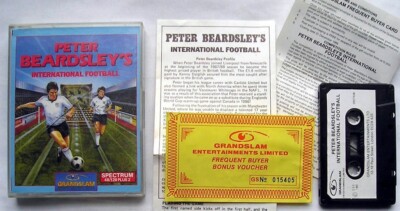 Sinclair ZX Spectrum 48K Game - PETER BEARDSLEY - Grandslam - Tested & Working