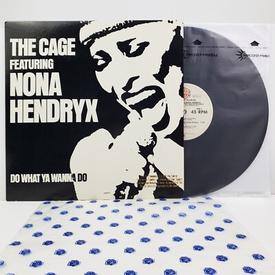 Nona Hendryx Cage Vinyl Promo Do What Ya Wanna Do 0-29969 1982 Single Long Dub