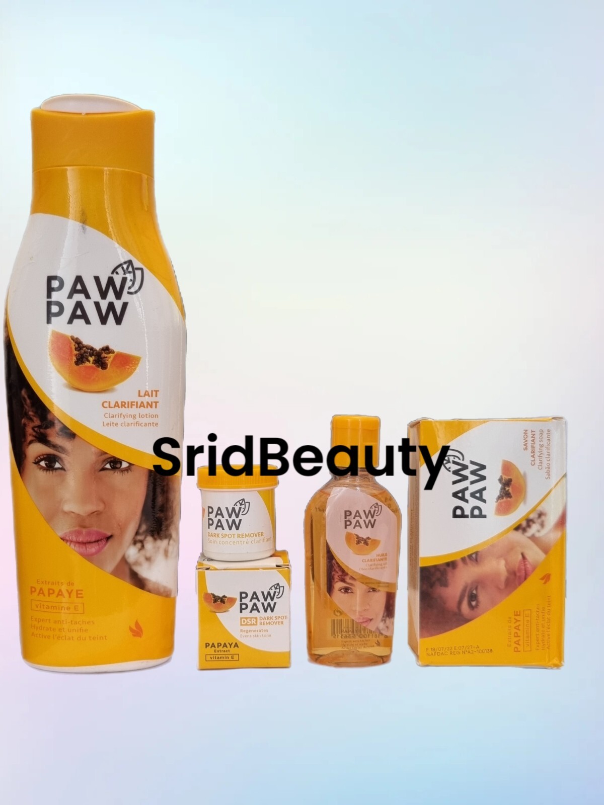 Pawpaw Payaya Clarifying Body Lotion , OiL, Serum. (Read Description