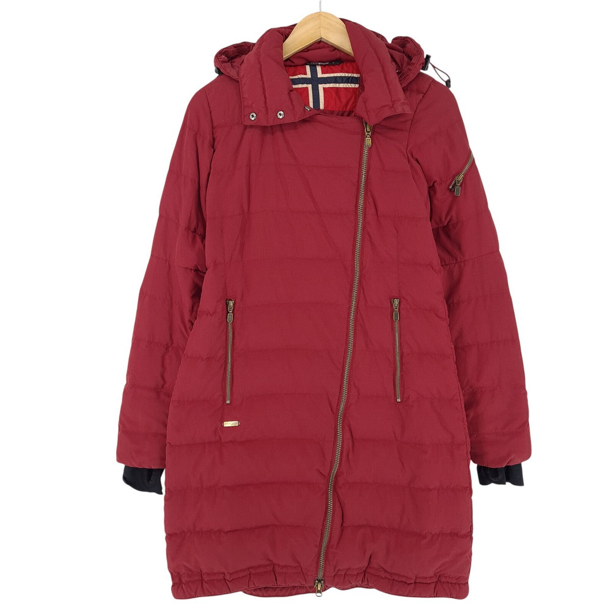 Bergans Of Norwegen Bodo Damen Down Mantel Jacke Damen Weinrot Al7