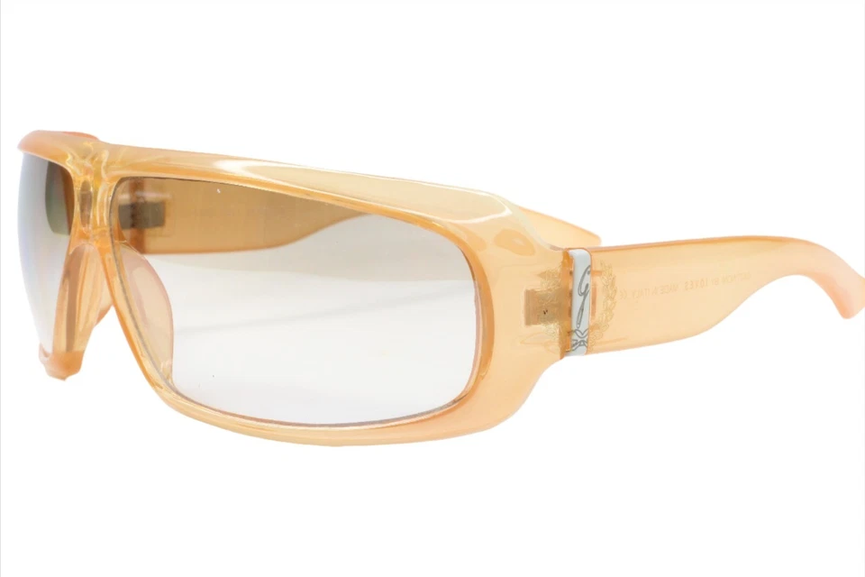 Gattinoni de I.O.V.E.S. Mod. Gafas de sol GS009 Col. 3 naranja diseñador Italia 68 mm Foto 2 de 4