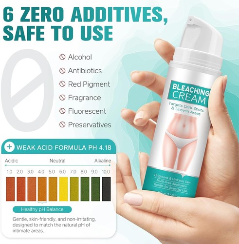 Intimate Skin Whitening Gel Lightening Body Bleach Cream Private Area Bleaching - Picture 6 of 9