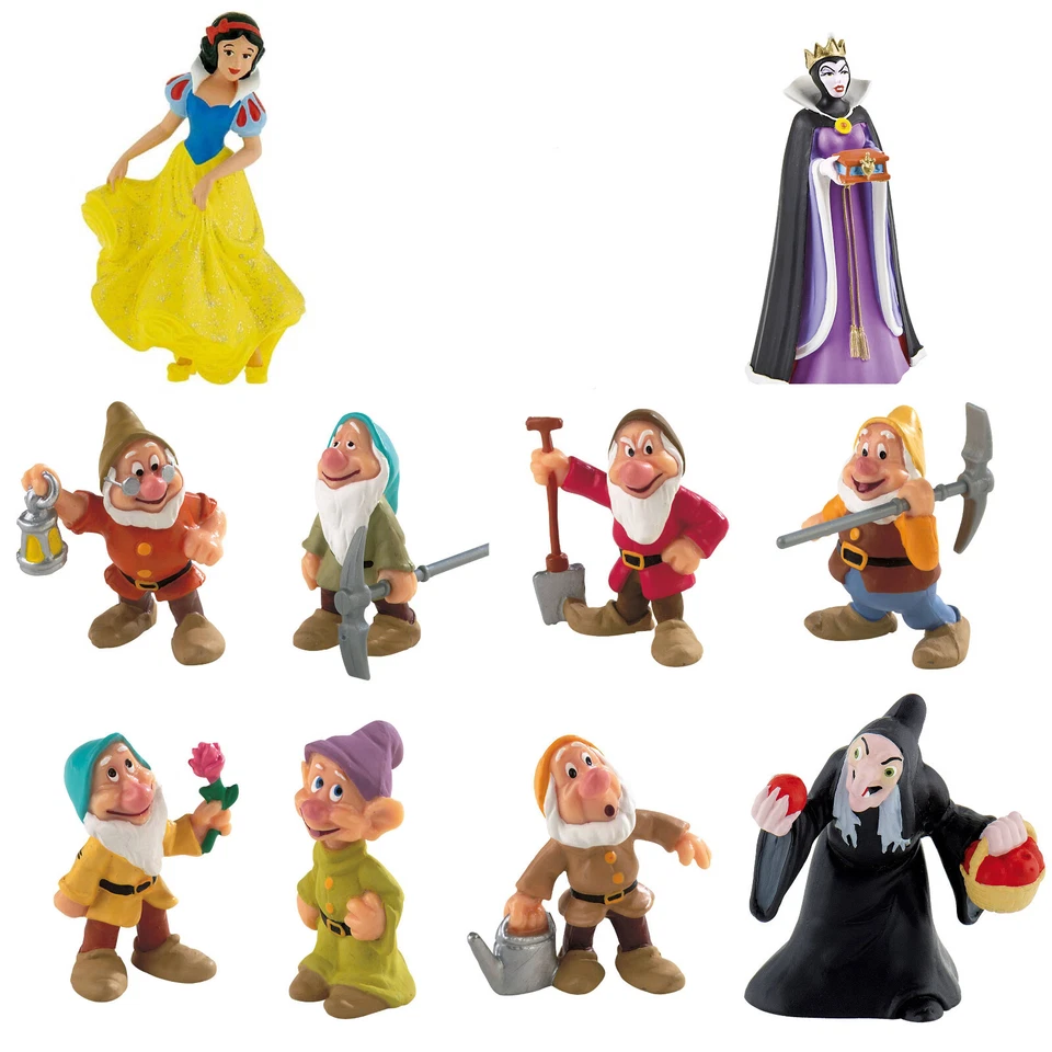 Bullyland Disney Figur *Schneewittchen und die sieben Zwerge, Hexe, Böse Königin