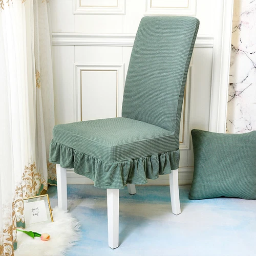 Stuhlhussen Esszimmer abnehmbar Sitzschoner Bezug Schonbezug Hochzeit Deko - Bild 4 von 32