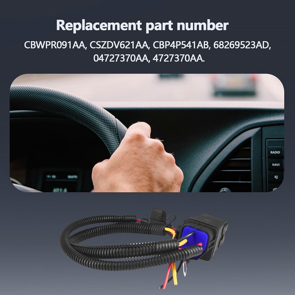 Fuel Pump Relay Wiring Kit For Chrysler Town & Country 3.6L V6 L