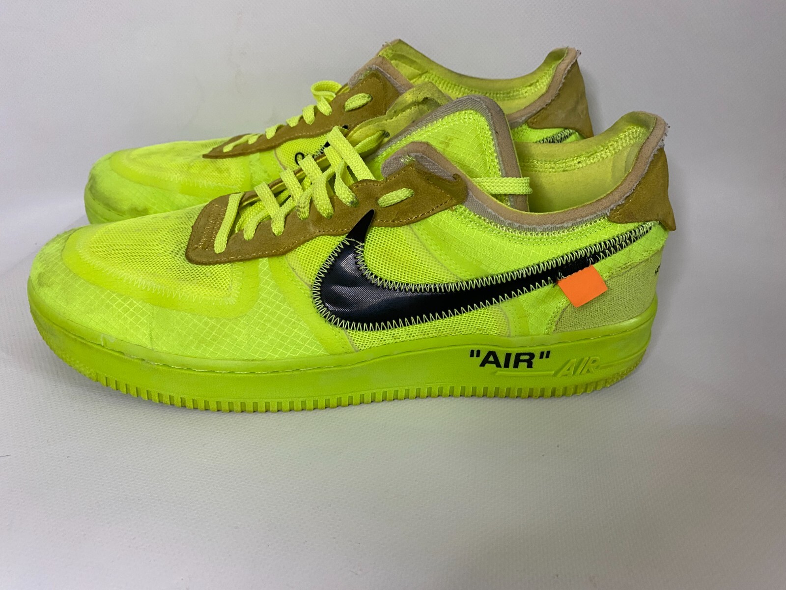 OFF WHITE X NIKE NIKE X OFF WHITE AIR FORCE 1 LOW VOLT A04606 700 TAGLIA US11 UK 10 EU 45