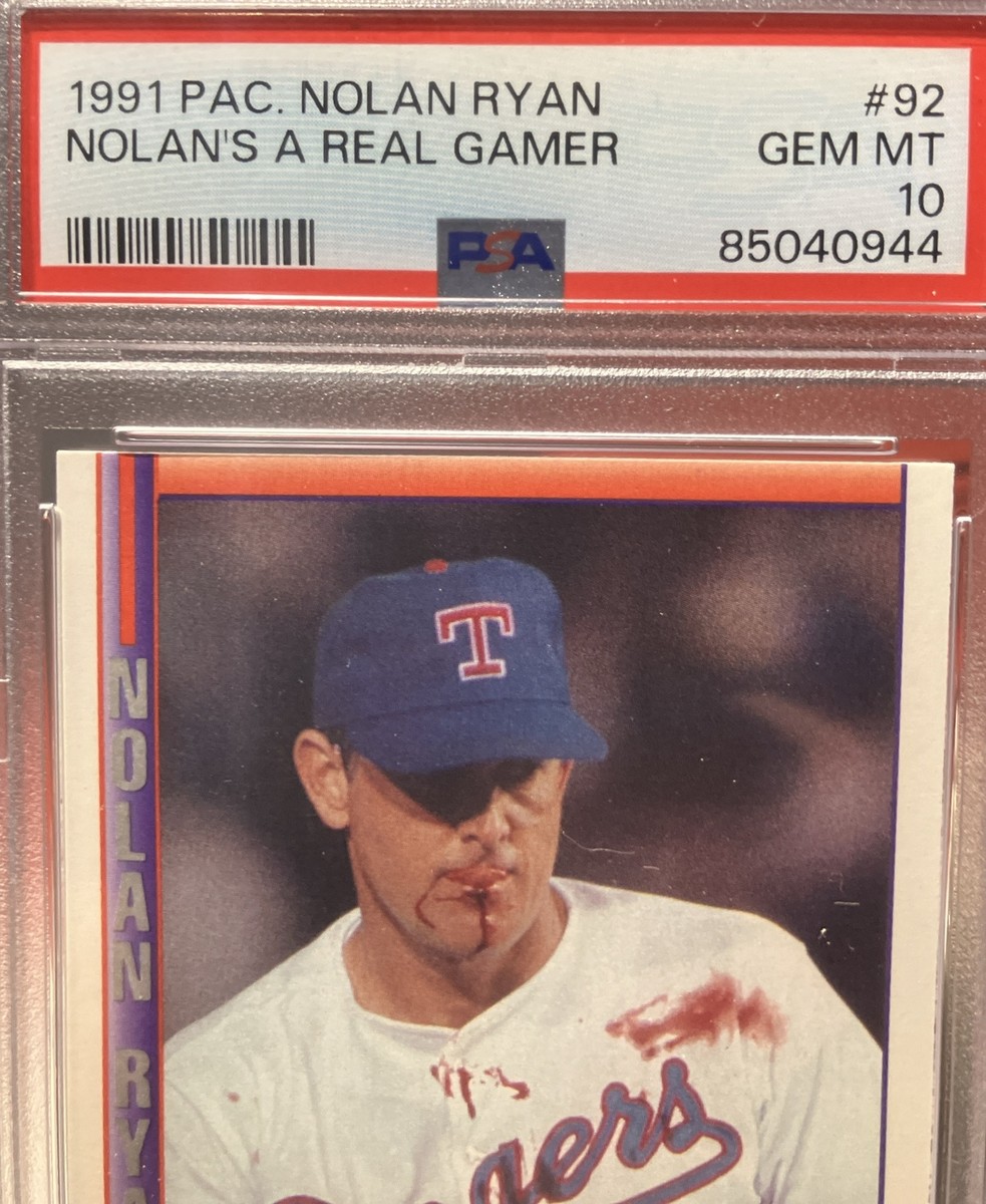 1991 Pacific Nolan Ryan ⚾️ Texas Express - Real Gamer PSA 10