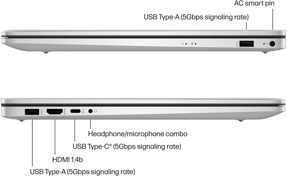 HP 17.3" Flagship Full HD Laptop Intel Core i3-1215U 32GB RAM 1TB SSD Win 11 - Image 3 of 4