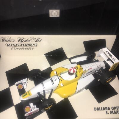 Miniature Minichamps 1/43 – Dallara Opel F3 De S. Maassen (Modèle De Collection Diecast)