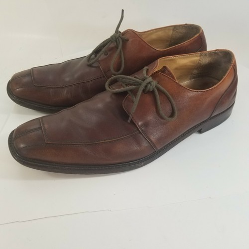 pronto uomo 40G4040 Mens Dress Leather Shoes Size 10.5 M