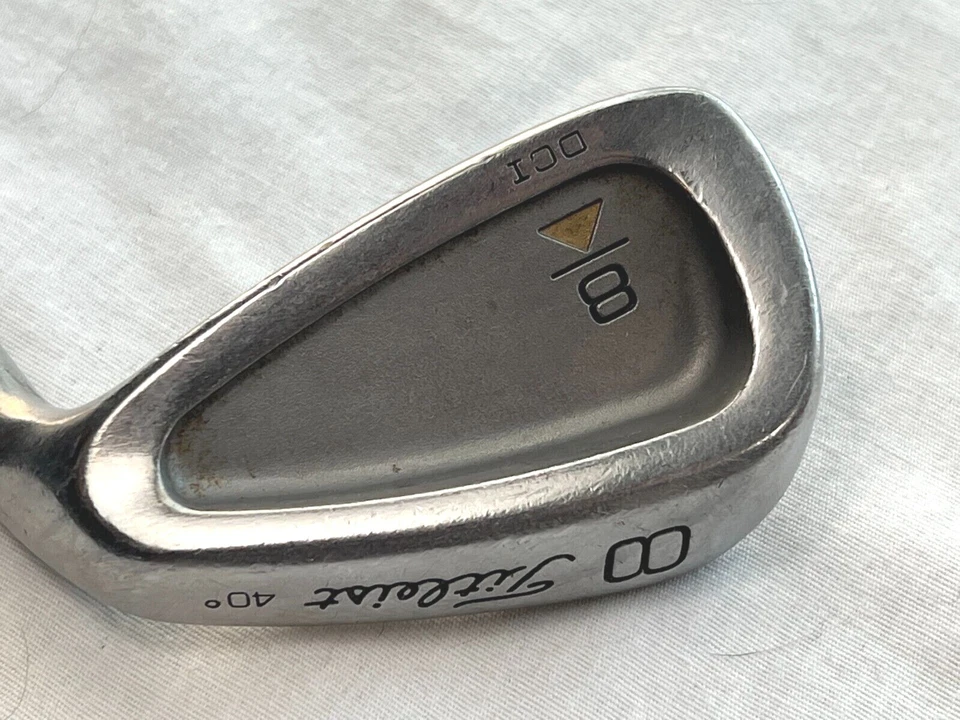 右握 Titleist DCI 8 铁杆高尔夫球杆常规硬度钢杆 36.5 英寸长 40* — 第 2/4 张图片