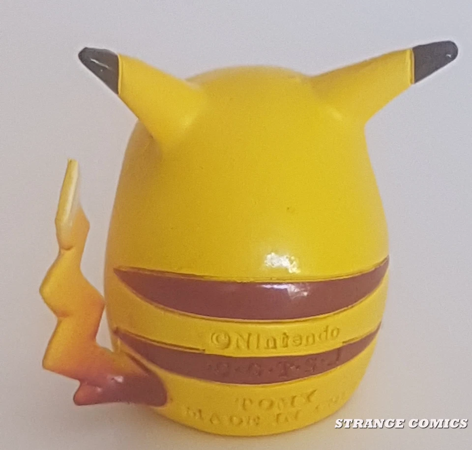 POKEMON PIKACHU ORIGINAL TAKARA TOMY PVC 2" - Immagine 4 di 4