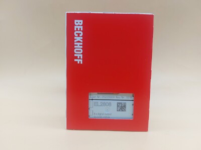 BECKHOFF EL2808 EtherCAT Terminal 8-Channel Digital Output 24VDC  , NEW Original