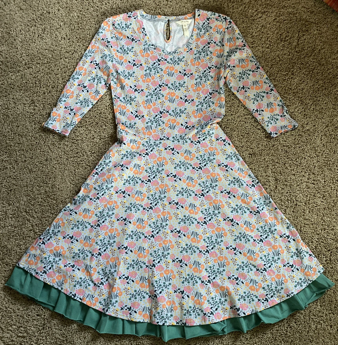 Matilda Jane Womens Joanna Gaines Down on the Farm Floral Dress XS NWOT X Small eBay