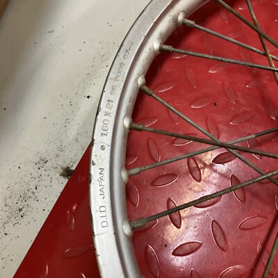Yamaha YZ125 1978 front wheel hub rim 1K7-25111-10-98 | eBay