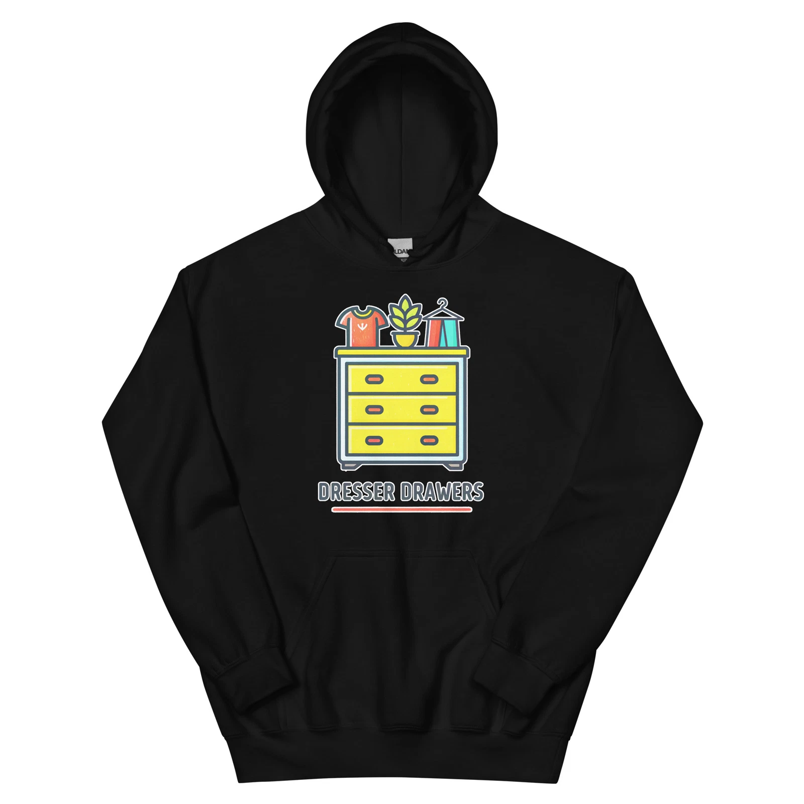 Dresser Drawers Hotel Item Travel Motel Hoodie