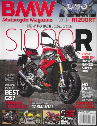 BMW Motorcycle Magazine S1000R R1200RT K1600GTL R1200GS F800GS Customer Boxers - Afbeelding 1 van 12